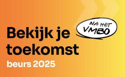 Bekijk je toekomst beurs - na het vmbo